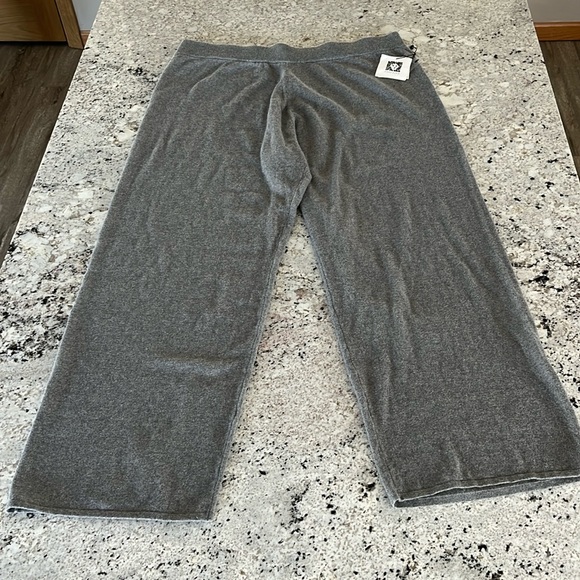 Anne Klein Women’s Cotton Cashmere Wide Leg Pants - Picture 1 of 2